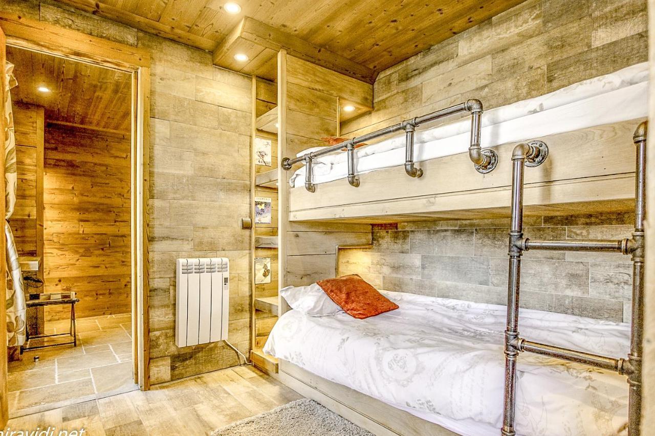 Chalet Miravidi, Montchavin-La Plagne, Jacuzzi & Sauna Exteriér fotografie