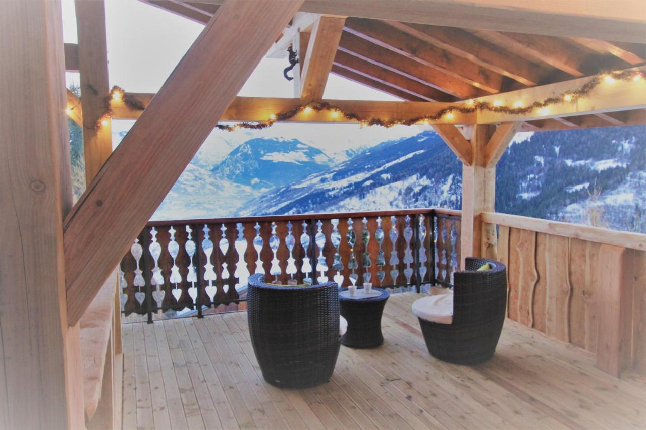 Chalet Miravidi, Montchavin-La Plagne, Jacuzzi & Sauna Exteriér fotografie