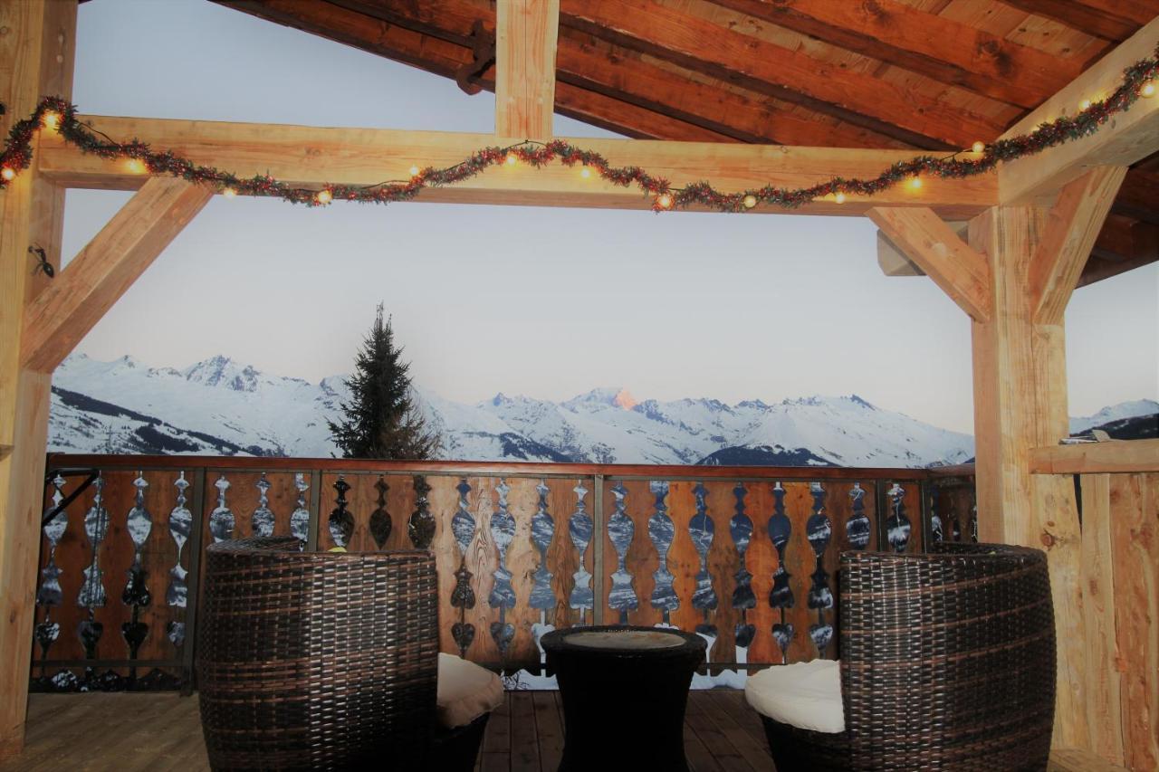 Chalet Miravidi, Montchavin-La Plagne, Jacuzzi & Sauna Exteriér fotografie