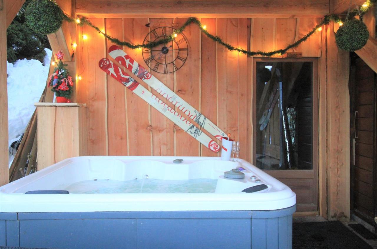 Chalet Miravidi, Montchavin-La Plagne, Jacuzzi & Sauna Exteriér fotografie