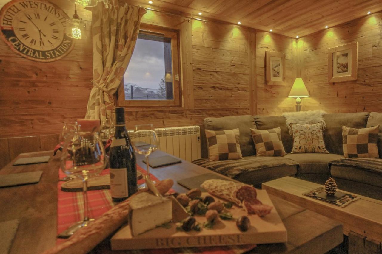 Chalet Miravidi, Montchavin-La Plagne, Jacuzzi & Sauna Exteriér fotografie