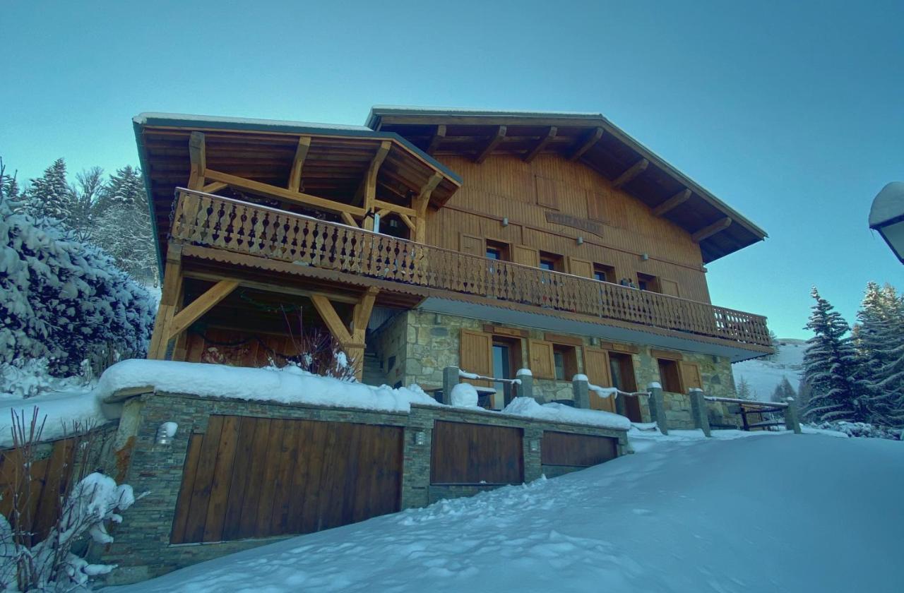Chalet Miravidi, Montchavin-La Plagne, Jacuzzi & Sauna Exteriér fotografie