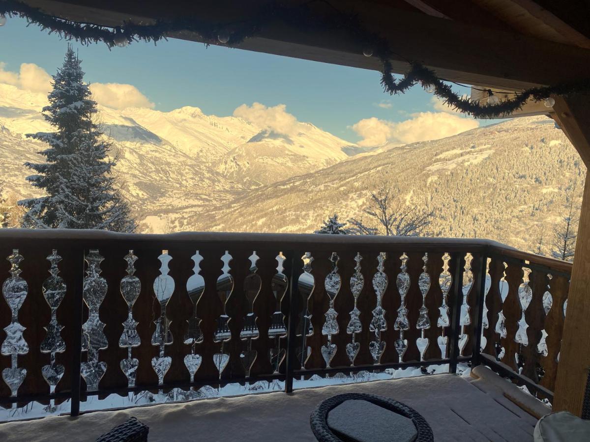 Chalet Miravidi, Montchavin-La Plagne, Jacuzzi & Sauna Exteriér fotografie