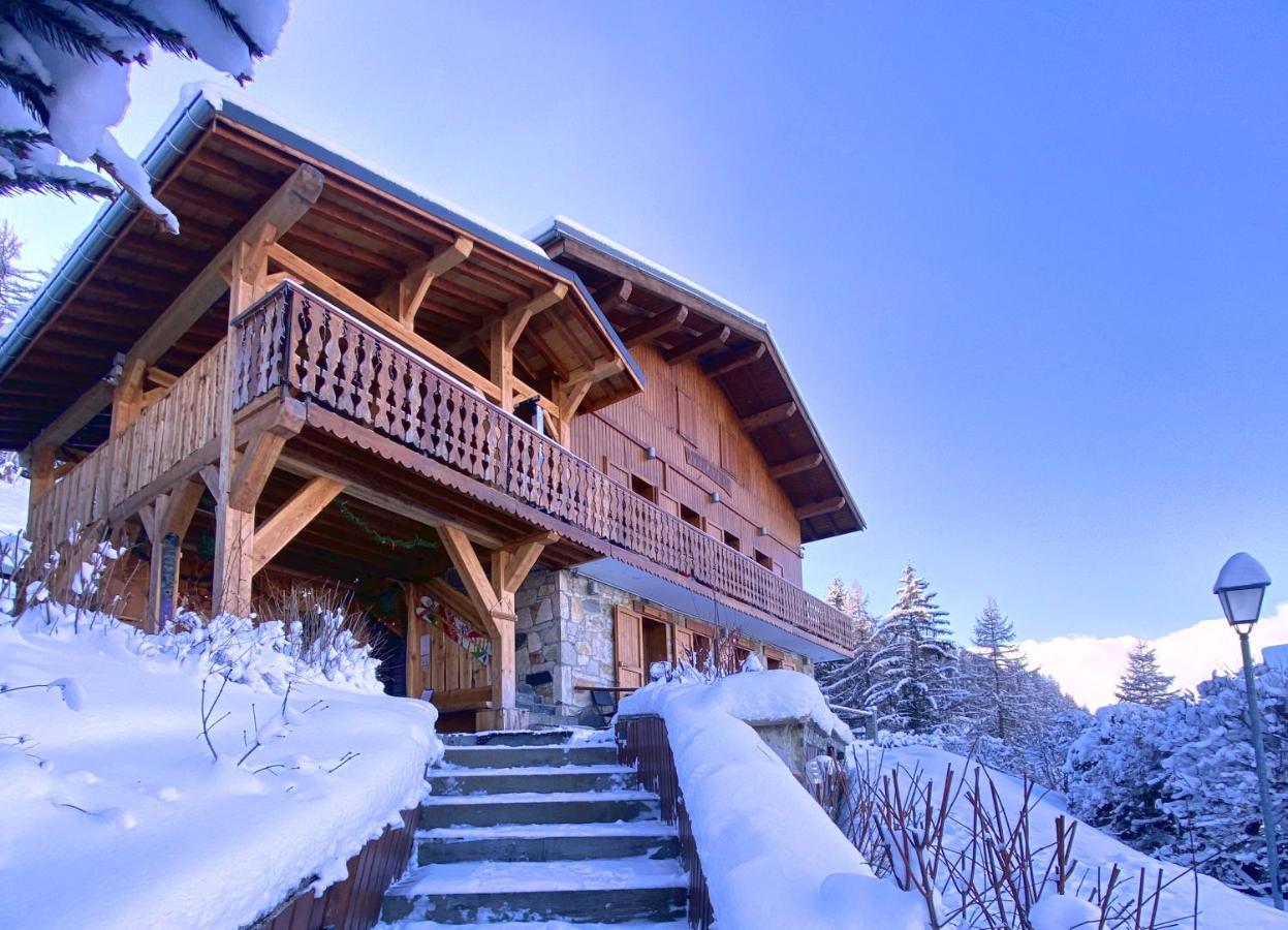 Chalet Miravidi, Montchavin-La Plagne, Jacuzzi & Sauna Exteriér fotografie