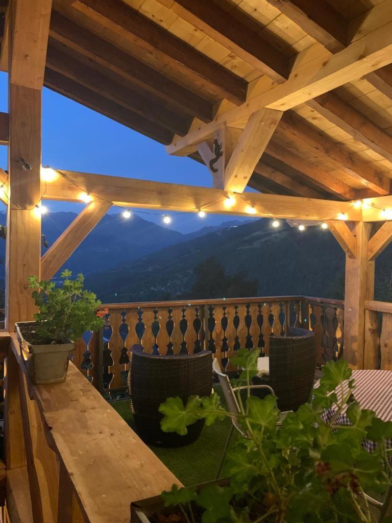 Chalet Miravidi, Montchavin-La Plagne, Jacuzzi & Sauna Exteriér fotografie