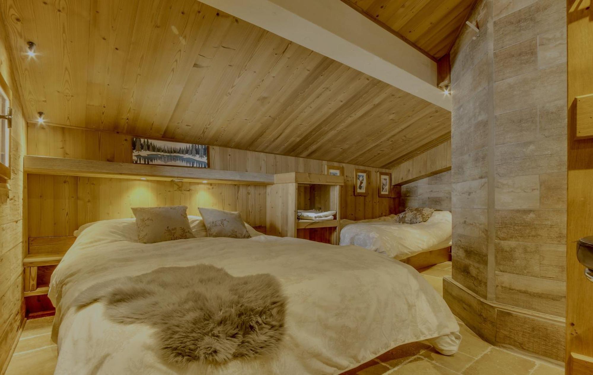 Chalet Miravidi, Montchavin-La Plagne, Jacuzzi & Sauna Pokoj fotografie