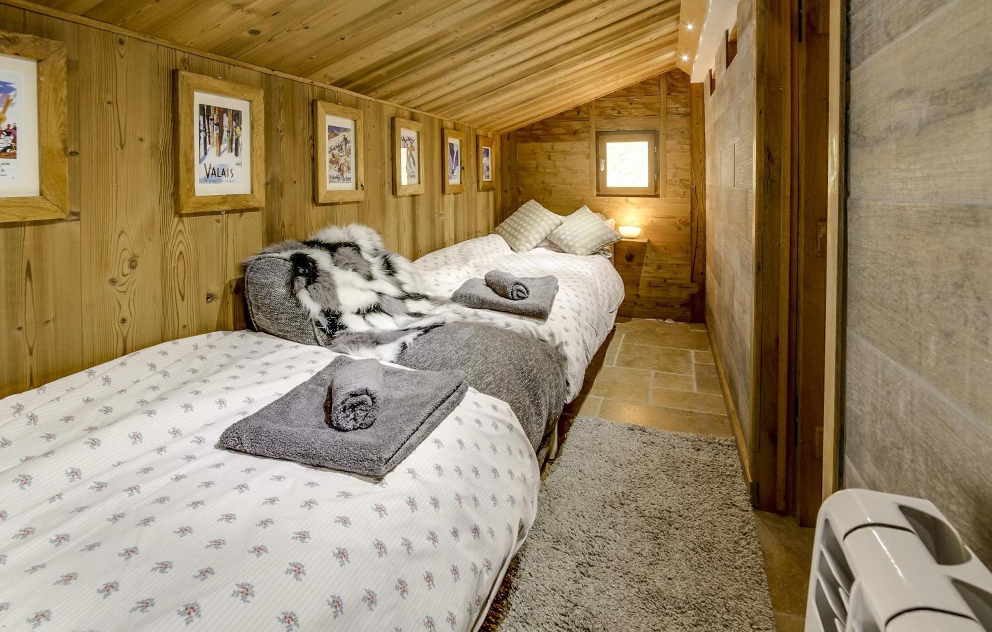 Chalet Miravidi, Montchavin-La Plagne, Jacuzzi & Sauna Pokoj fotografie