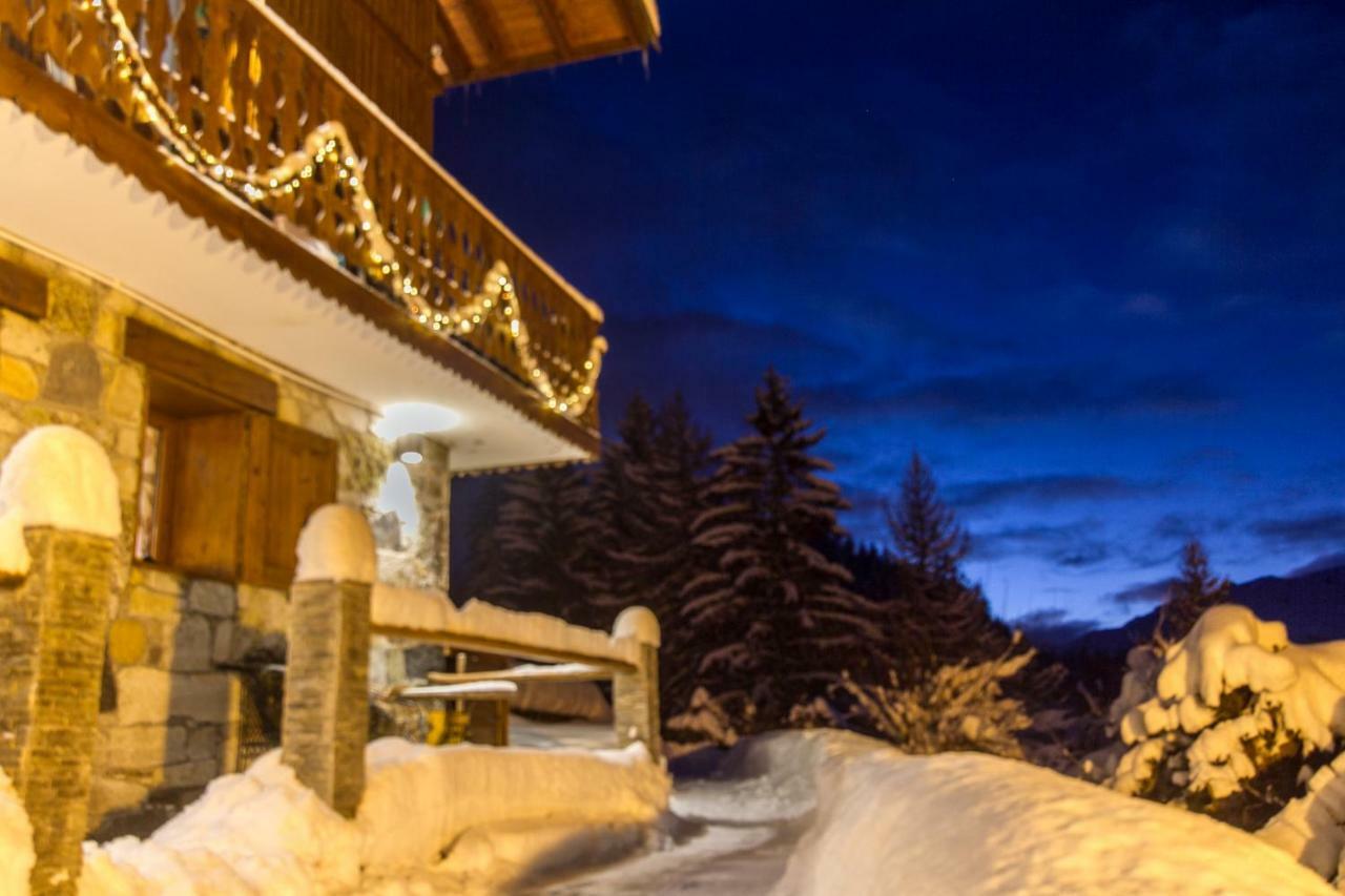 Chalet Miravidi, Montchavin-La Plagne, Jacuzzi & Sauna Exteriér fotografie